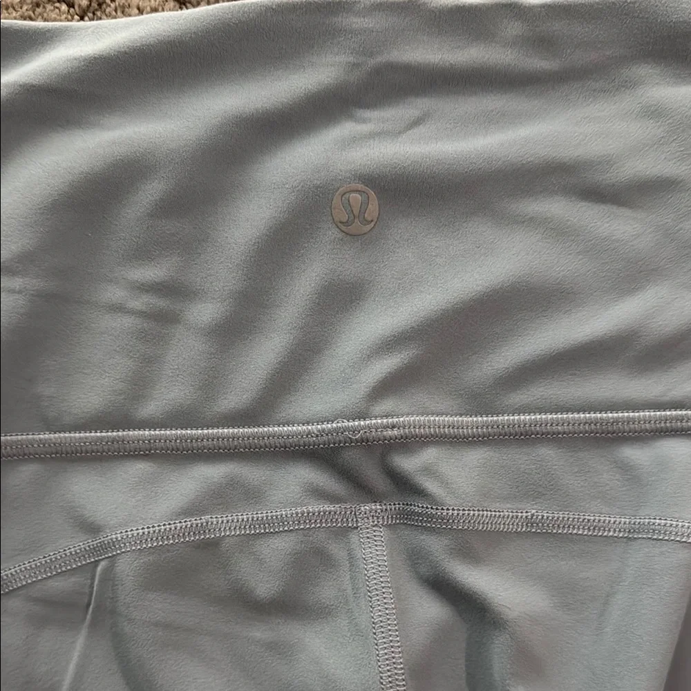 Light Gray Flared Yoga Pants - Picture 2 of 2